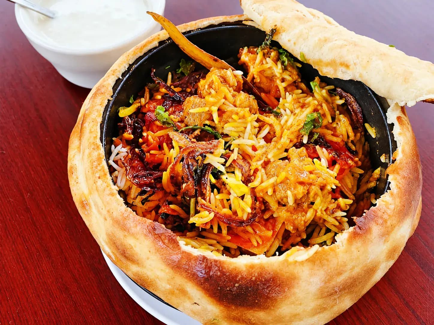 Goat Dum Biryani